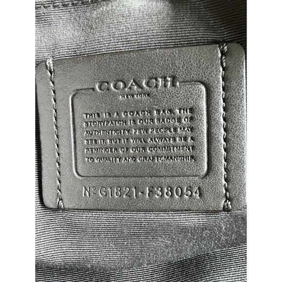 Coach Emma in Metallic Gold with Python - Picture 9 of 10